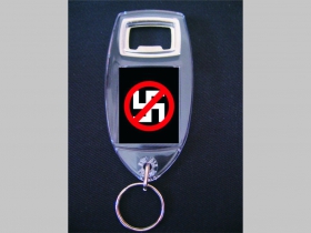 anti nazi, kľúčenka s otvarákom